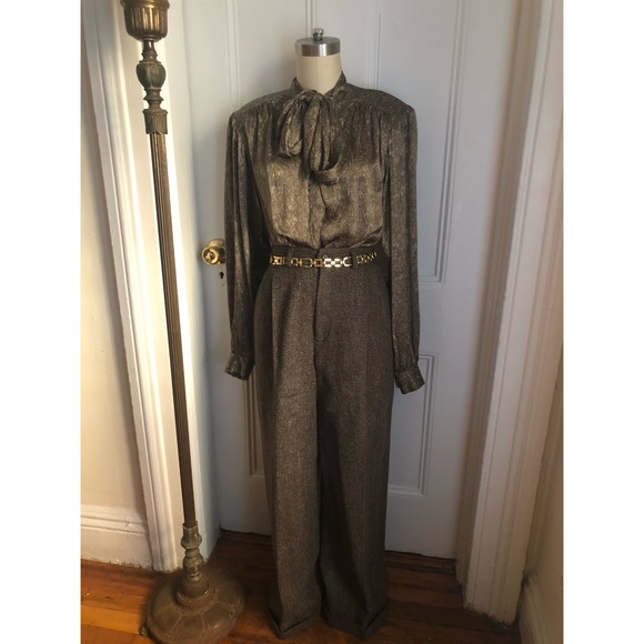 Pussy Bow-Silk-Blouse - Picture 7 of 8